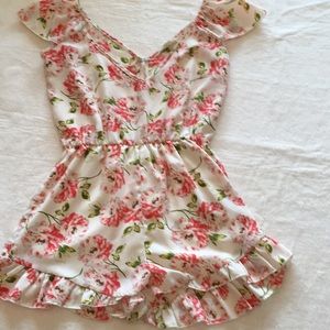 Urban Outfitters floral romper